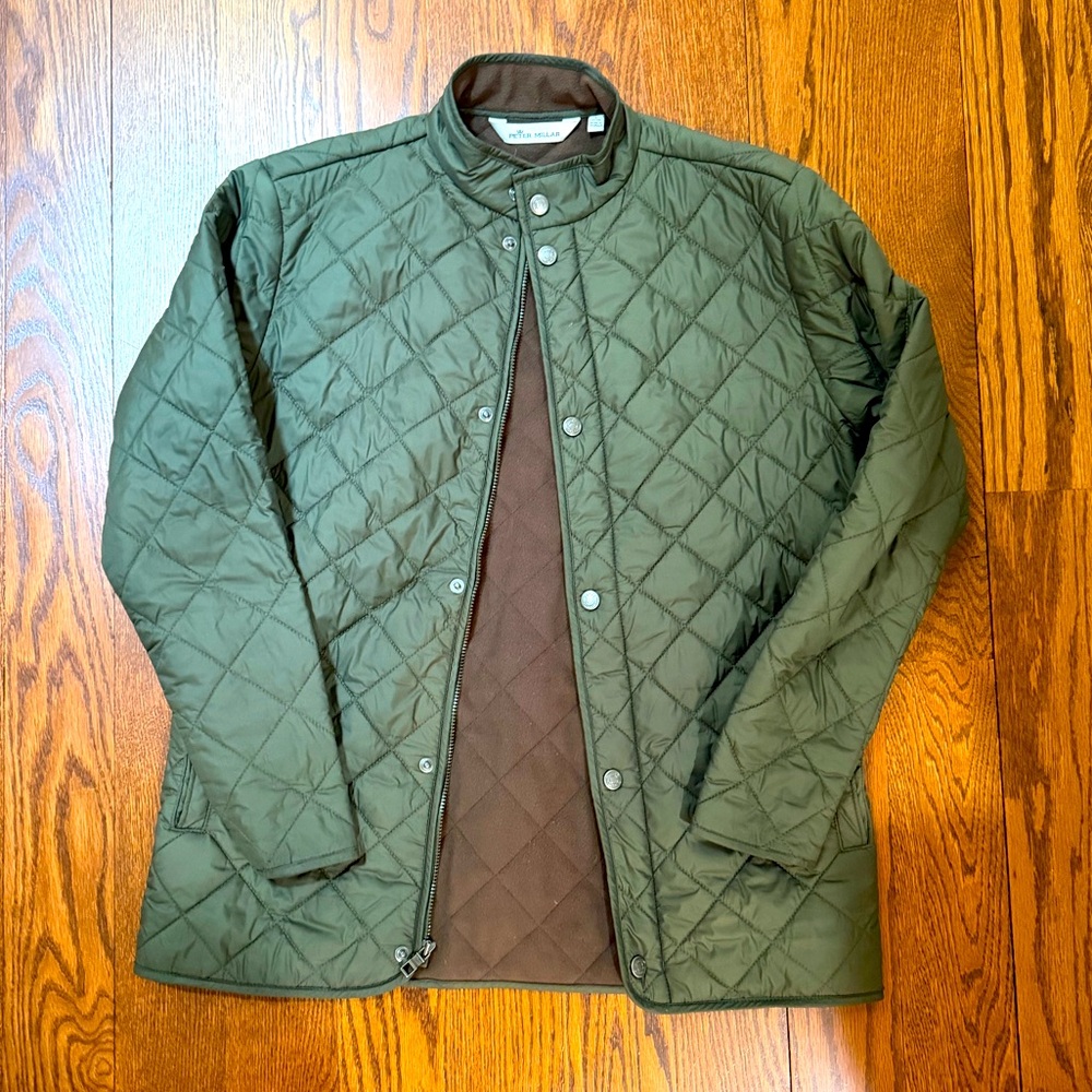 Peter Millar Boys' Suffolk Quilted Youth Jacket